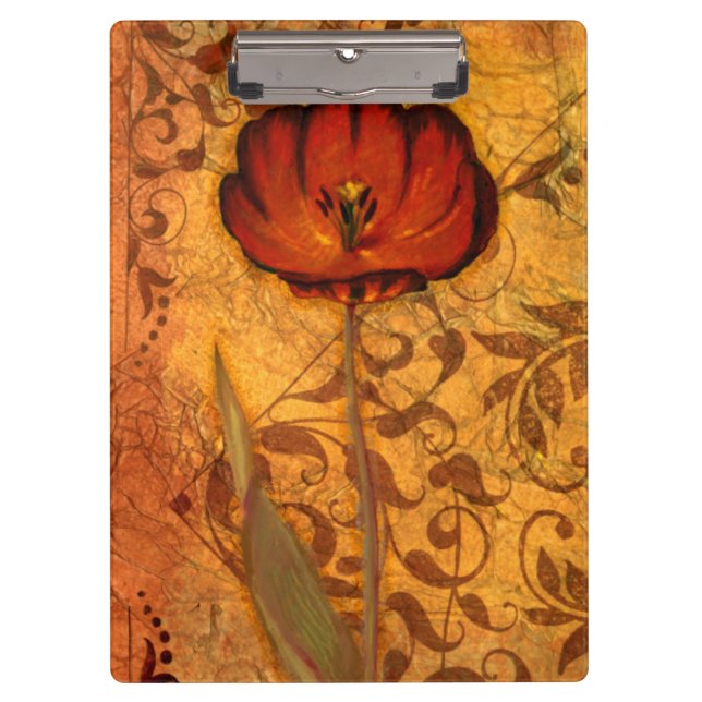 Pranchetas Flores vermelhas mim (Frente)