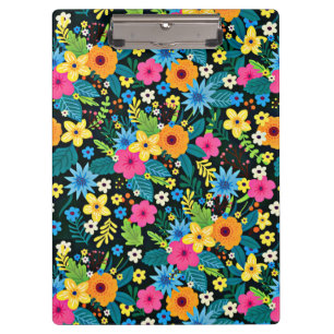 Pranchetas Flores Vibrantes Ditsy Padrão Floral-43785