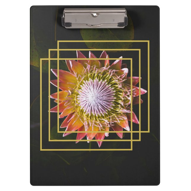 Pranchetas Flower Lover | Flor quadrado (Frente)