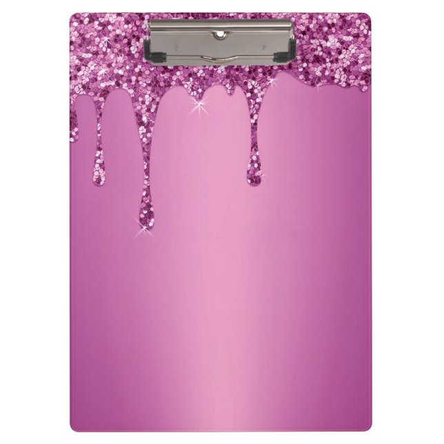 Pranchetas Folha Metálica de Glama de Mânre Dourado Moderno (Frente)