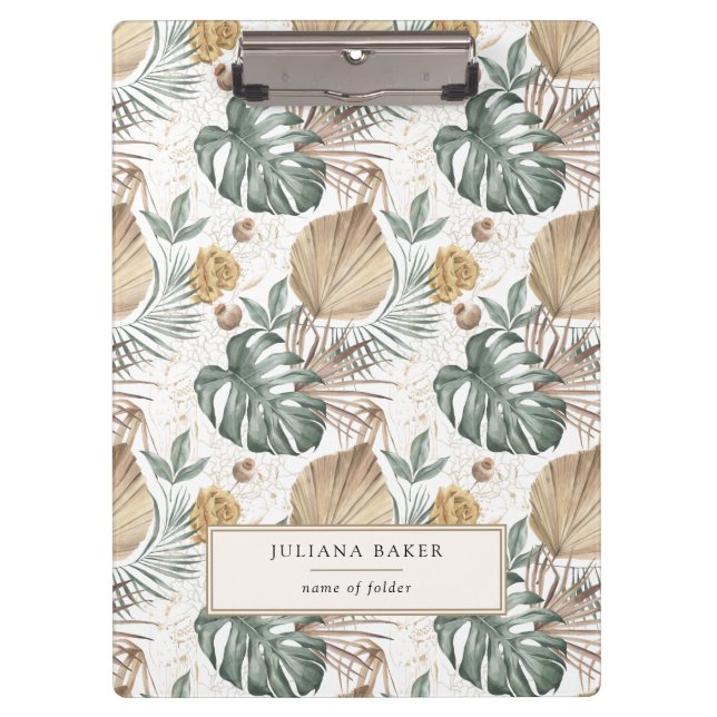 Pranchetas Folhagem Moderna de Oasis (Frente)