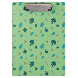 Pranchetas Folhas de Árvore Evergreen e Berries Red Holly