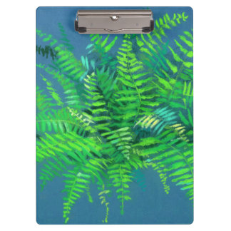 Pranchetas Folhas de cereais, design floral, verde, azul e ve