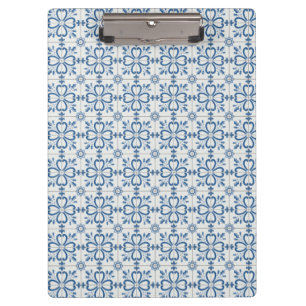 Pranchetas Folhas de Natal e azulejos de flores