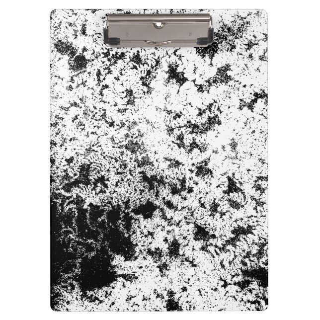 Pranchetas Formação de "Nuvens" de Camisas Abstrato a Preto e (Frente)