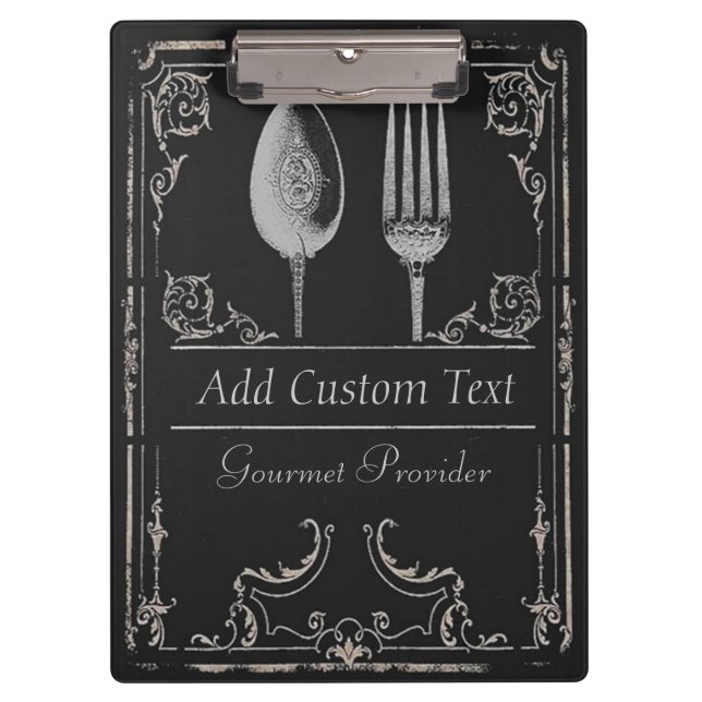 Pranchetas Forquilha ornamentado elegante da colher de prata (Frente)