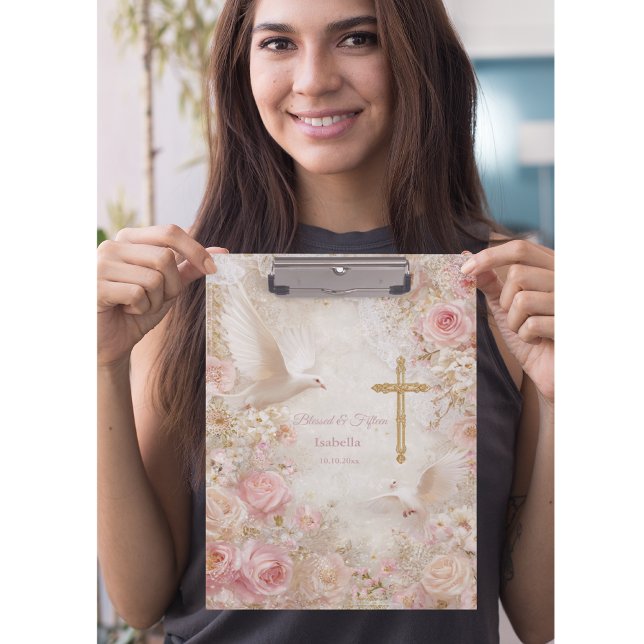 Pranchetas Forte Blush e Dourado Quince, personalizado (Criador carregado)