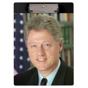 Pranchetas Foto da Casa Branca do Presidente Bill Clinton