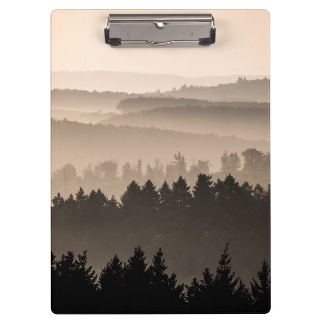 Pranchetas Foto de Paisagem do Colinas em Woodland Preguiçoso (Frente)