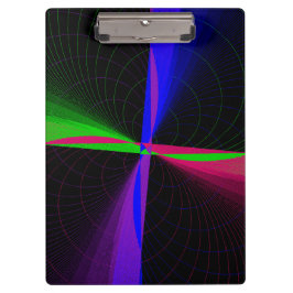 Pranchetas Four-Way Geometric Wave Clipboard
