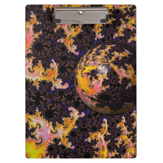 Pranchetas Fractal Firestorm Sphere