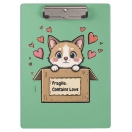 Pranchetas Fragile: Contains Love