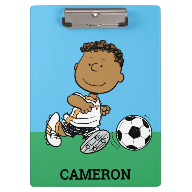 Pranchetas Franklin Jogando Futebol (Frente)