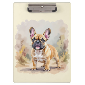 Pranchetas French Bulldog Tan Fawn-Colored Cute Frenchie Dog