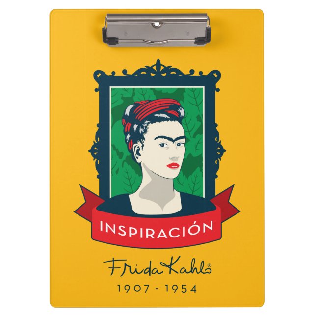 Pranchetas Frida Kahlo | Inspiración (Frente)