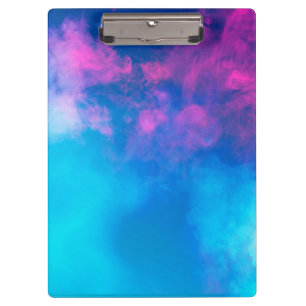 Pranchetas Fumos cor-de-rosa e azuis Zazzle_Growth.