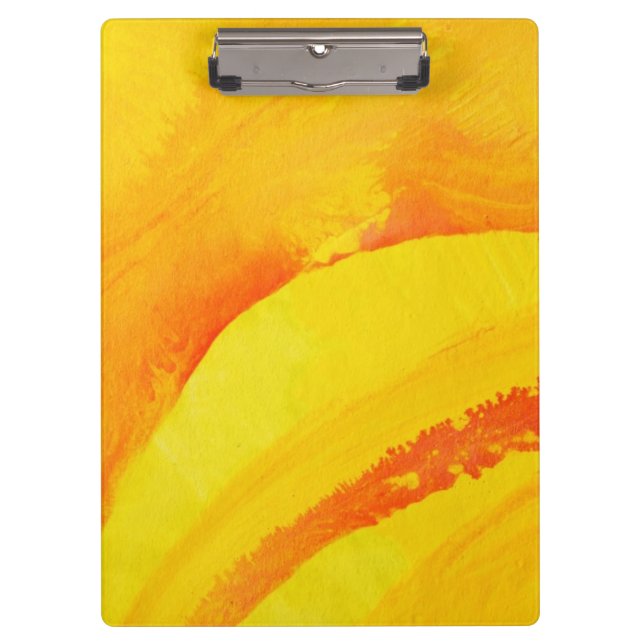 Pranchetas fundo amarelo. aguarela no papel (Frente)