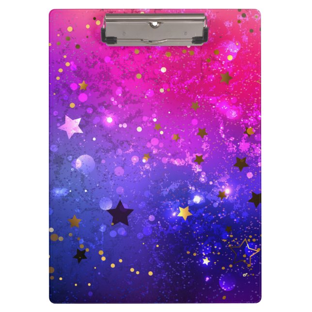 Pranchetas Fundo Azul Cor-de-rosa brilhante (Frente)