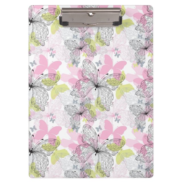 Pranchetas Fundo com borboleta (Frente)