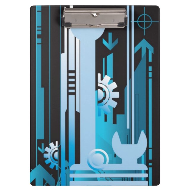 Pranchetas Fundo de intervalo mínimo técnico 3 (Frente)