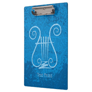 Pranchetas Fundo de Lyre Azul