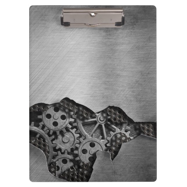 Pranchetas Fundo do metal com dano mecânico (Frente)