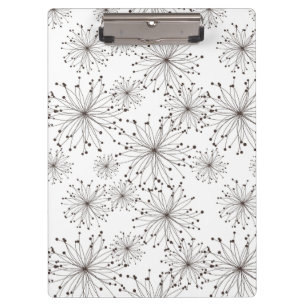 Pranchetas Fundo floral retro
