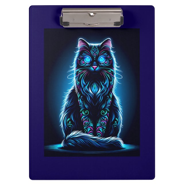 Pranchetas Fundo Neon Cat Vivid - 97948 (Frente)