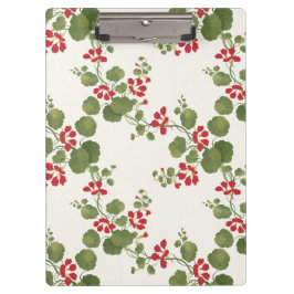 Pranchetas Fundo Red Nasturtium Cream