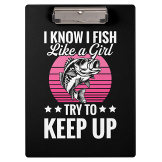 Pranchetas Funny Fishing Themed