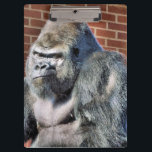 PRANCHETAS FUNNY GORILLA<br><div class="desc">A photographic design of a cute thoughtful gorilla.</div>