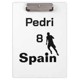 Pranchetas Futebol espanhol personalizável