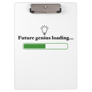 Pranchetas Futuro carregamento do gênio - tecnologia e conhec
