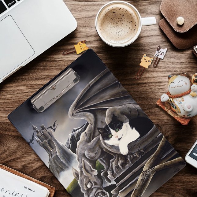 Pranchetas Gargoyle branco preto (Criador carregado)