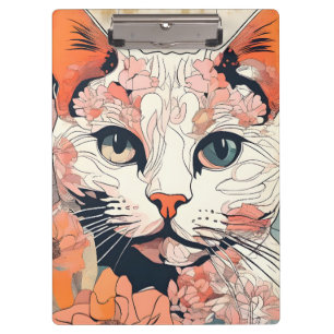 Pranchetas Gato Artístico