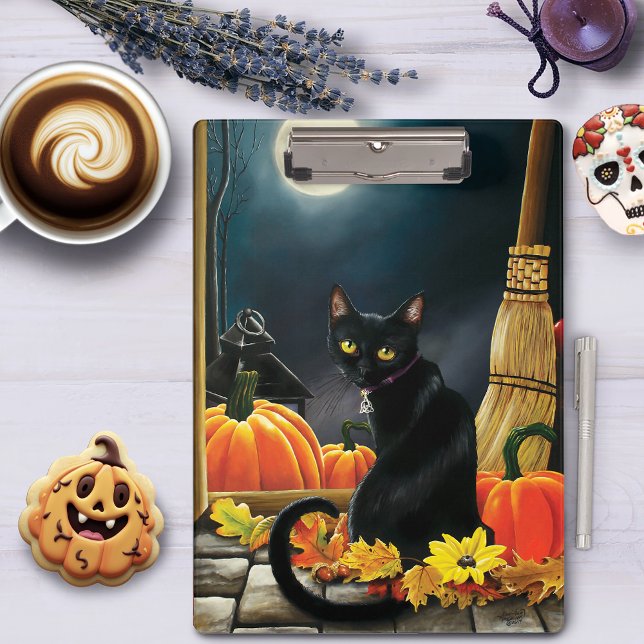 Pranchetas Gato Negro de Halloween (Criador carregado)