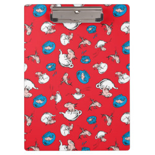 Pranchetas Gato no Chapéu O Peixe Padrão Vermelho