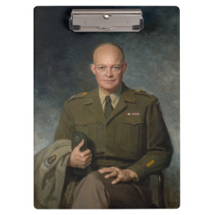 Pranchetas General Dwight Eisenhower 5 Star - Retrato Pintado