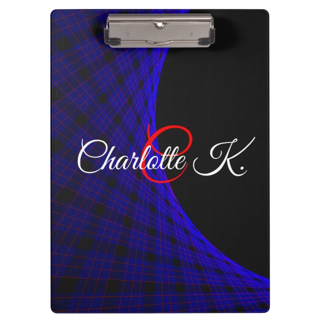 Pranchetas Geometric Space Carpet Clipboard (Frente)