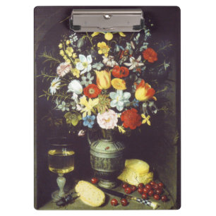 Pranchetas Georg Flegel Grande pedaço de flores (em nicho)