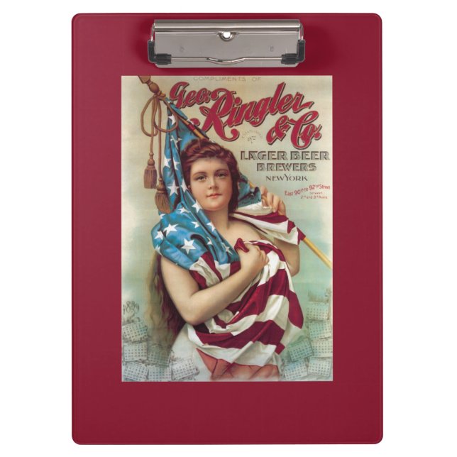 Pranchetas George Ringler & de cerveja do CO. poster (Frente)