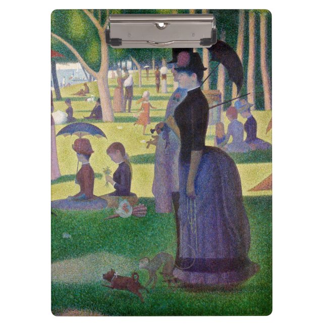 Pranchetas Georges Seurat - Domingo em La Grande Jatte (Frente)