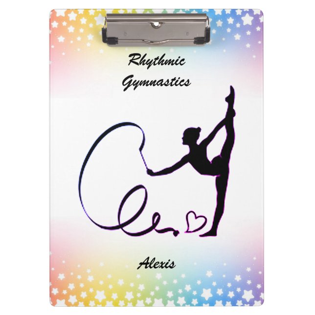 Pranchetas Ginástica Rítmica Estrelas de Fita (Frente)