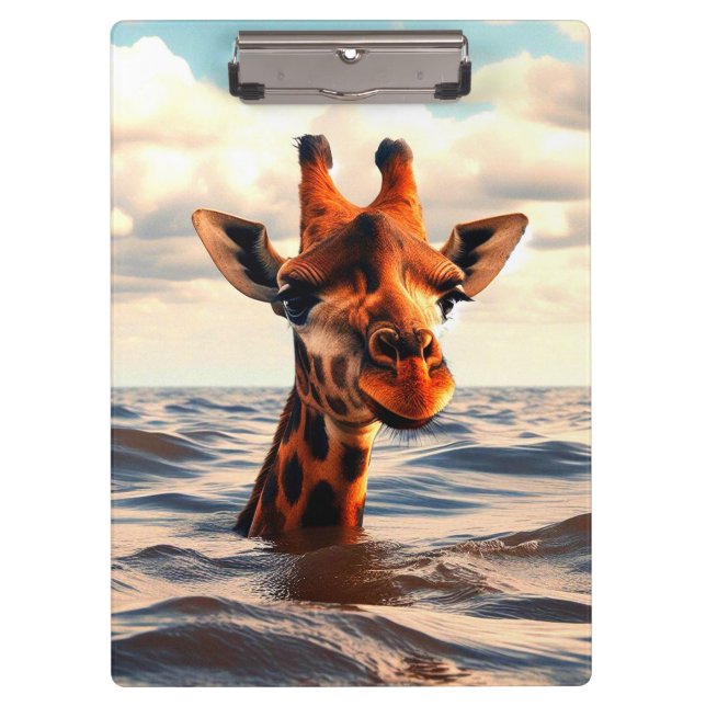 Pranchetas Girafa no mar (Frente)