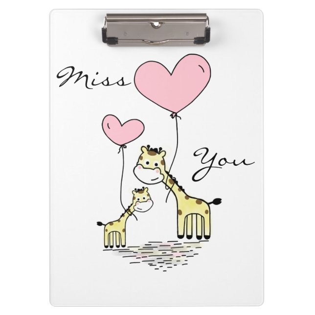 Pranchetas Girafas (Frente)