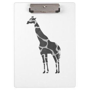Pranchetas Giraffe Black e Cinza Silhoutte