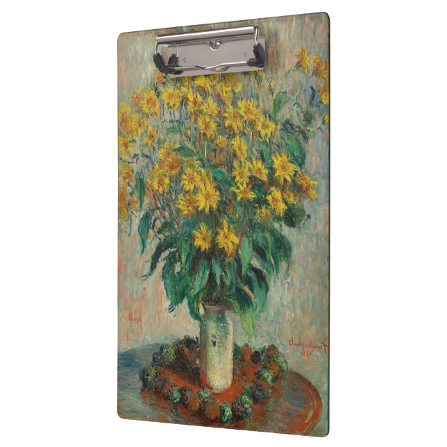 Pranchetas Girassóis (Claude Monet, 1880) (Esquerda)