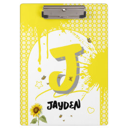 Pranchetas Girassol de Cores d'água com Borboletas