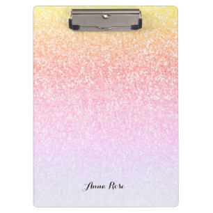 Pranchetas Glicor de Ombre Sparkle Arco-Íris