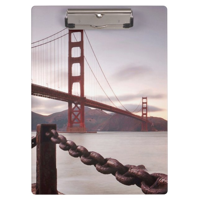 Pranchetas Golden gate bridge contra montanhas (Frente)